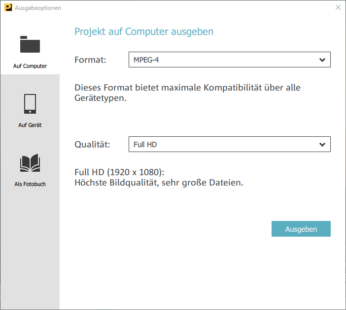 Export project